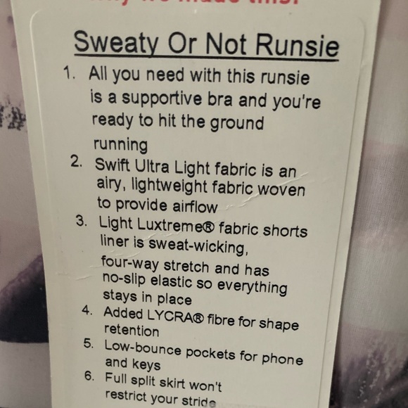 RARE!! Lululemon Sweaty or Not Runsie - Picture 3 of 5